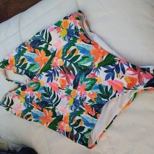 One piece bathing suit